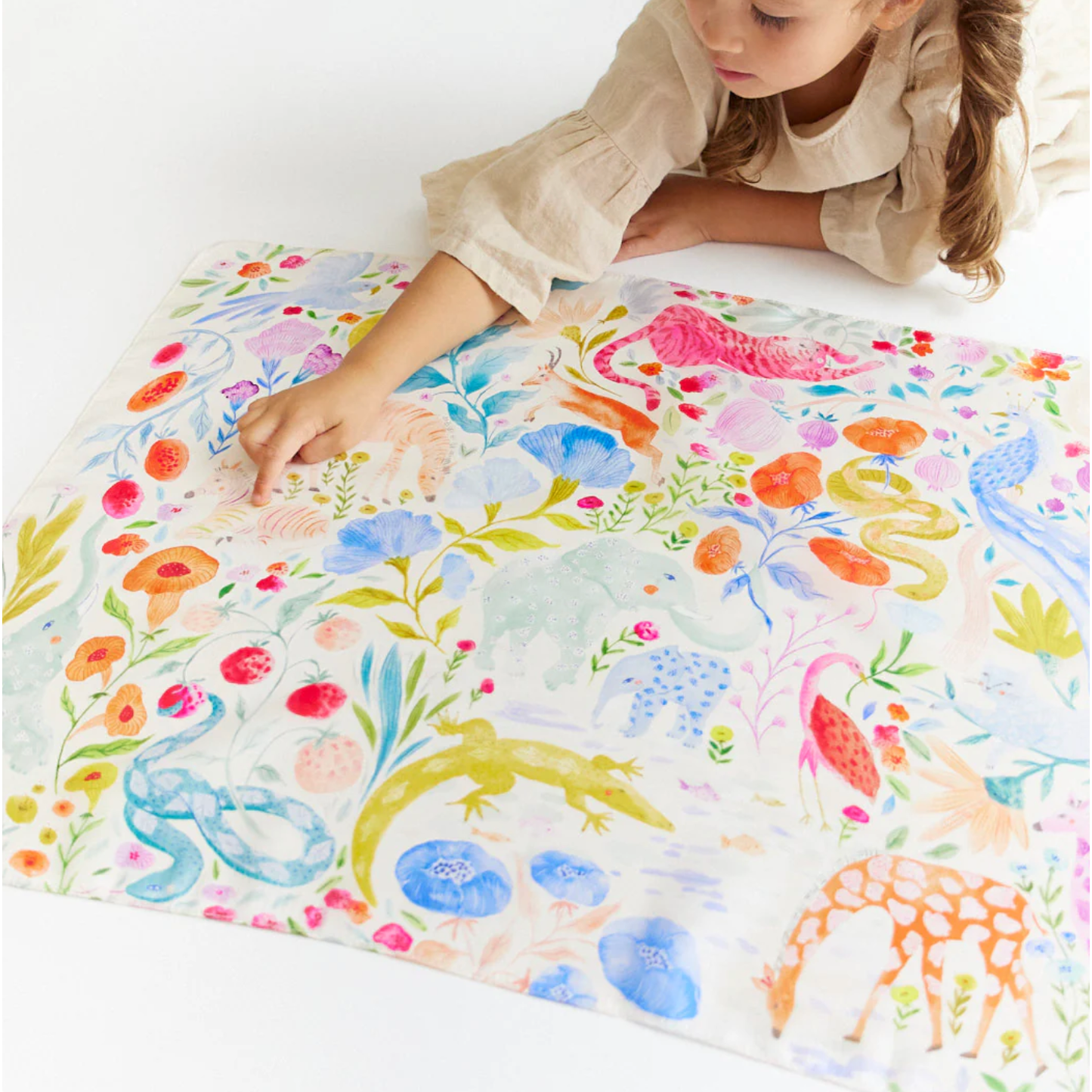Sarah's Silks Seek & Find Playsilk, Enchanted Animals