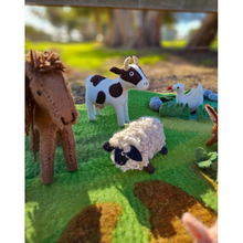 Tara Treasures Felt Sheep Farm Animal Toy