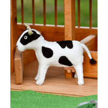 Tara Treasures Felt Cow Farm Animal Toy