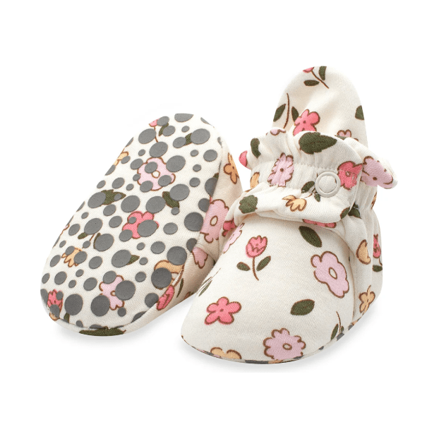 Zutano Organic Cotton Gripper Baby Bootie