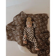 Forever French Baby Bamboo Zip Pajamas- Dutton