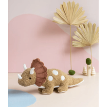 Nana Huchy Thomas the Triceratops- Brown, Large