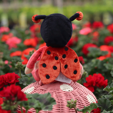 Olli Ella Dinky Dinkums Backyard Buddies- Lola Ladybug, Red
