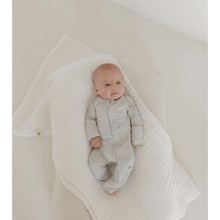 Forever French Baby Bamboo Zip Pajamas- Howdy