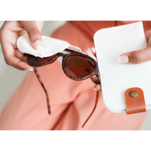 Grech & Co Aviator Polarized Sunglasses- Tortoise