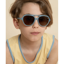 Grech & Co Aviator Polarized Sunglasses- Desert Teal