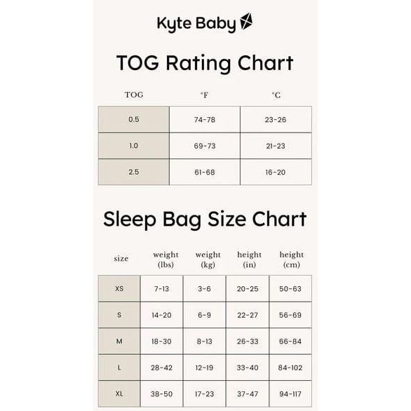 Kyte Baby Sleep Bag 0.5