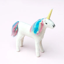 Tara Treasures Felt Unicorn Toy - Small
