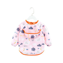 Baby Long Sleeve Apron Smock Bib Enchanted Swans