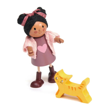Tender Leaf Ayana and Her Cat