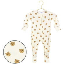 Lou Lou & Company Zippered Footie -Teddy