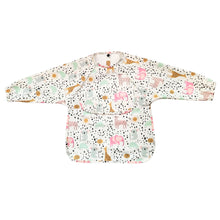 Waterproof Long Sleeve Baby Smock Bib in Spot The Koala