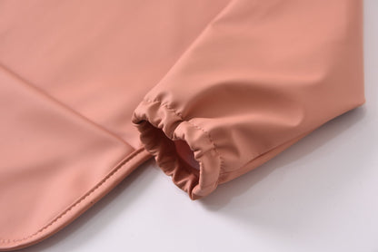 Waterproof Long Sleeve Baby Smock Bib in Honeycomb