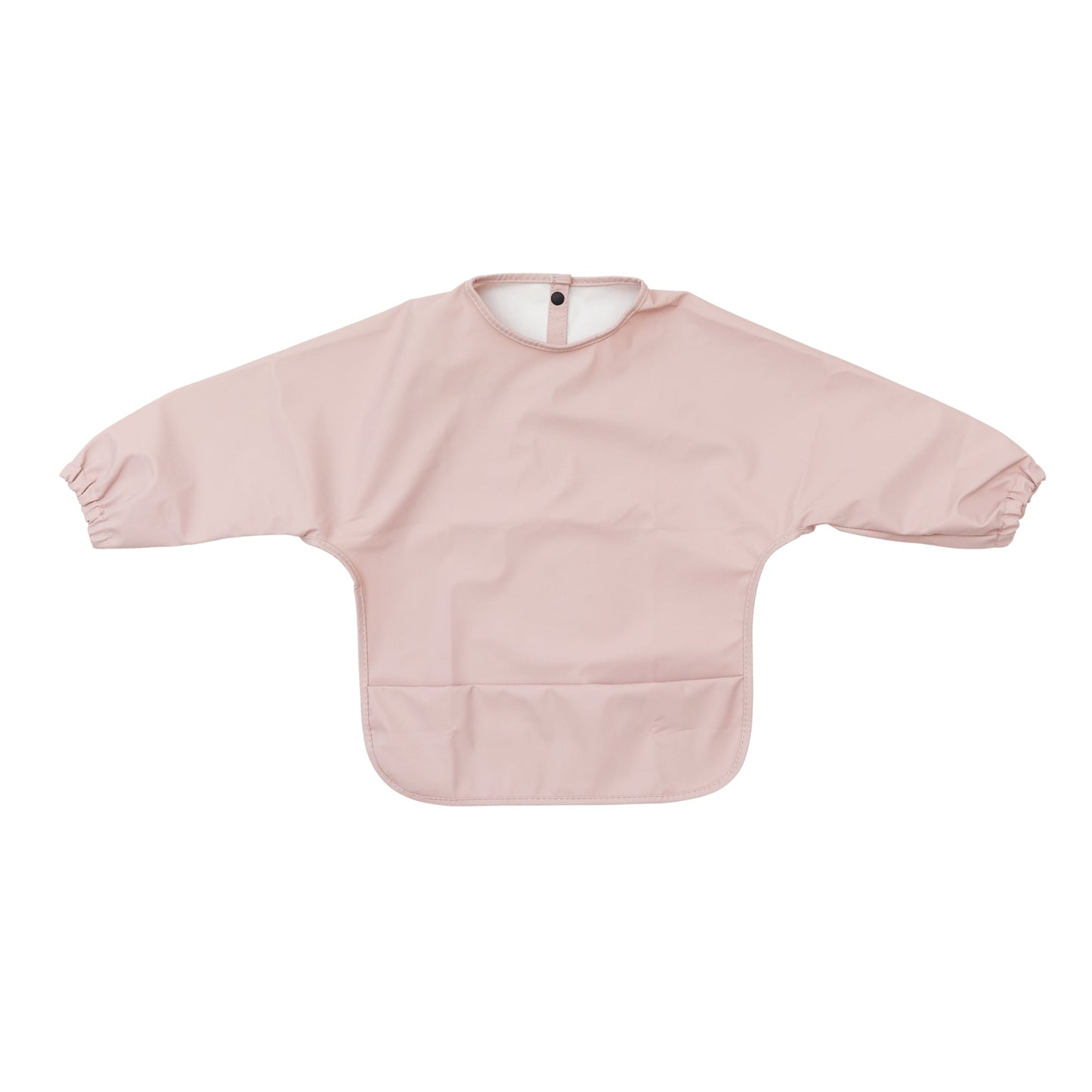 Waterproof Long Sleeve Baby Smock Bib in Cotton Candy