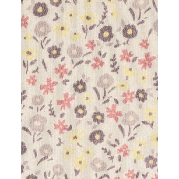 Colored Organics Baby Afton Bodysuit - Giada Floral / Lilla