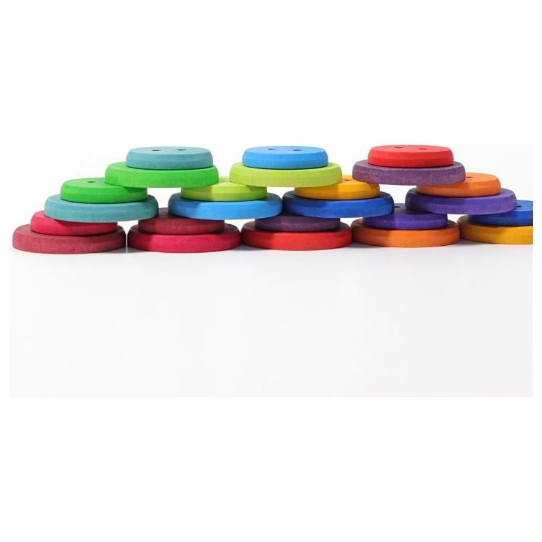 Grimm's Large Wooden Buttons