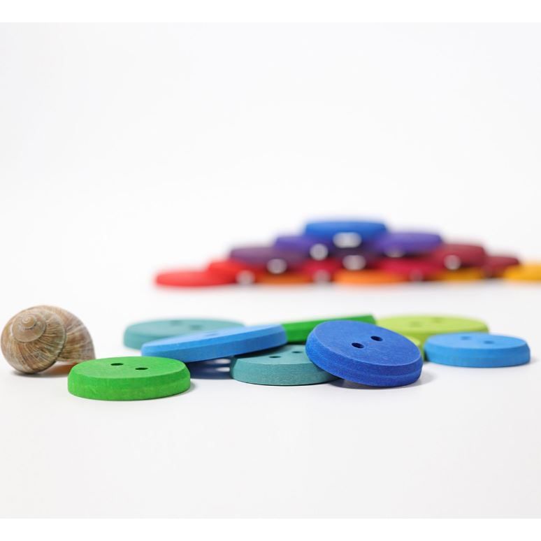 Grimm's Large Wooden Buttons