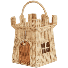Olli Ella Rattan Castle Bag