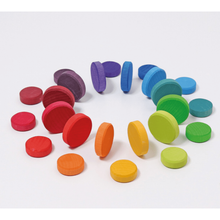Grimm's Wooden Coins Rainbow
