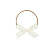 Lou Lou & Company Satin Bow Headband -Small Bow