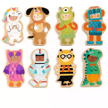 Djeco Wood Magnetics - Fancy-Up