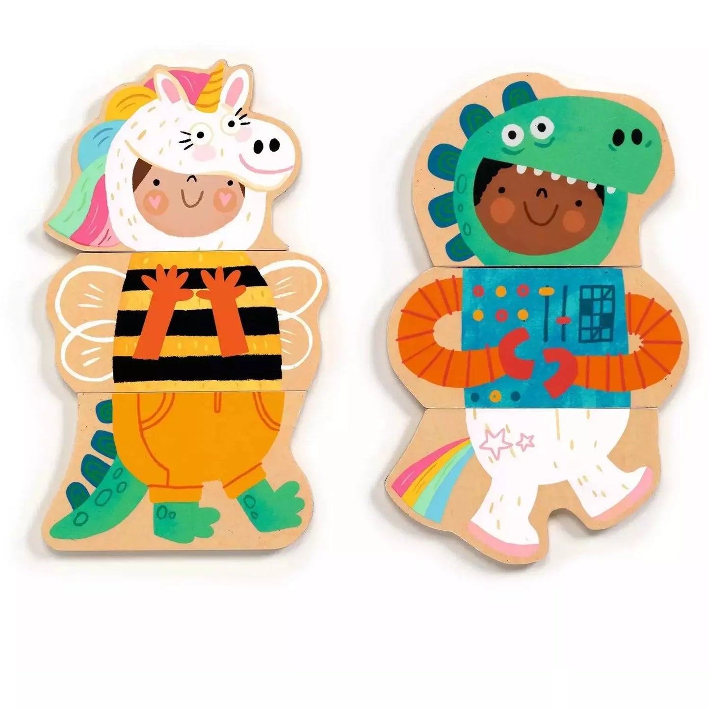 Djeco Wood Magnetics - Fancy-Up