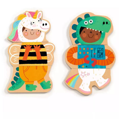 Djeco Wood Magnetics - Fancy-Up