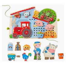 Haba Farm Threading Game