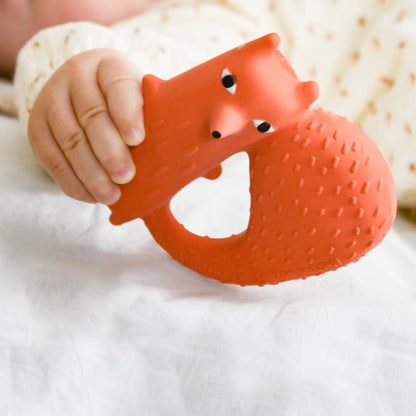 Cyril Squirrel Fox Baby Teether