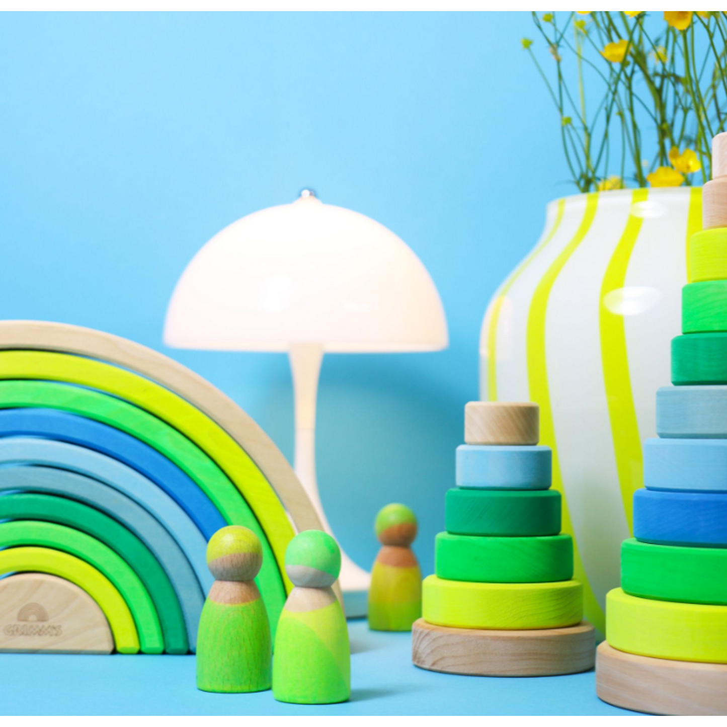 Grimm's Neon Friends Green