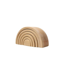 Grimm's 6 Piece Rainbow Natural