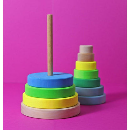 Grimm's Conical Tower Neon Green