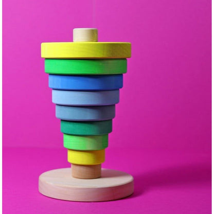 Grimm's Conical Tower Neon Green