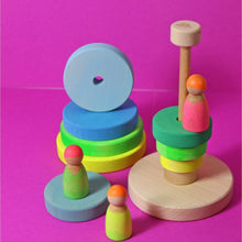 Grimm's Conical Tower Neon Green