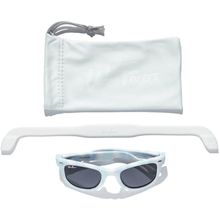 WeeFarers Polarized Sunglasses - Tie Dye Blue-Green