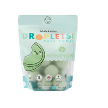 Dabble & Dollop 100% Natural Bath Bombs - Honeydew Melon