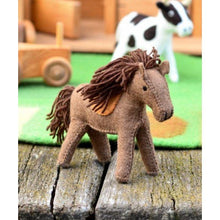 Tara Treasures Felt Horse Farm Animal Toy