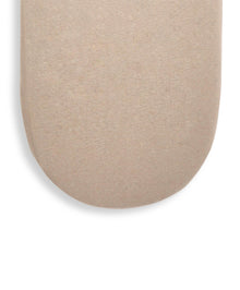 Little Green Sheep Organic Moses Basket Fitted Sheet - Truffle
