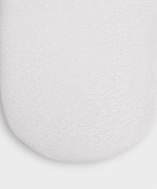 The Little Green Sheep Organic Jersey Moses Basket Fitted Sheet in Dove