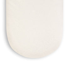Organic Jersey Moses Basket Fitted Sheet in Linen