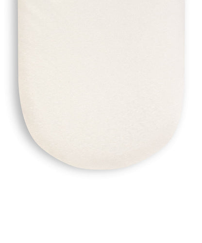Organic Jersey Moses Basket Fitted Sheet in Linen