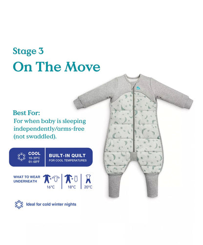 Love To Dream Sleep Suit 12-24 Months (2.5 Tog) - Moonlight Olive