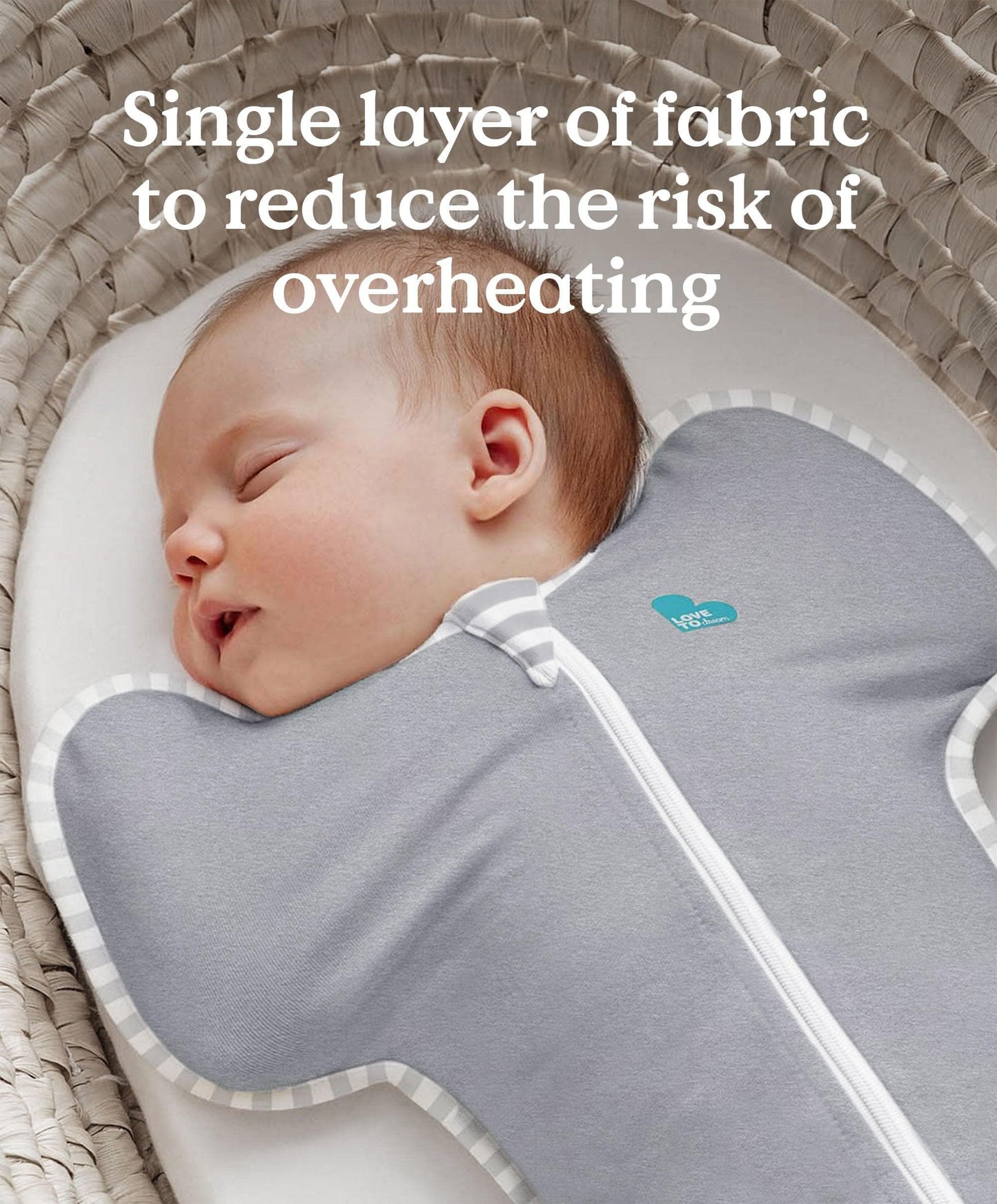 Love To Dream Swaddle Up™ Newborn/5-8.5lbs (1.0 Tog) - North Star White