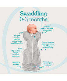 Love to Dream Swaddle Up™ Small/8 - 13lbs(1.5 Tog) - Mini Cloud White