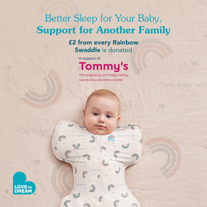 Love to Dream Swaddle Up™ Small/8-13lbs (1.0 Tog) - Rainbow