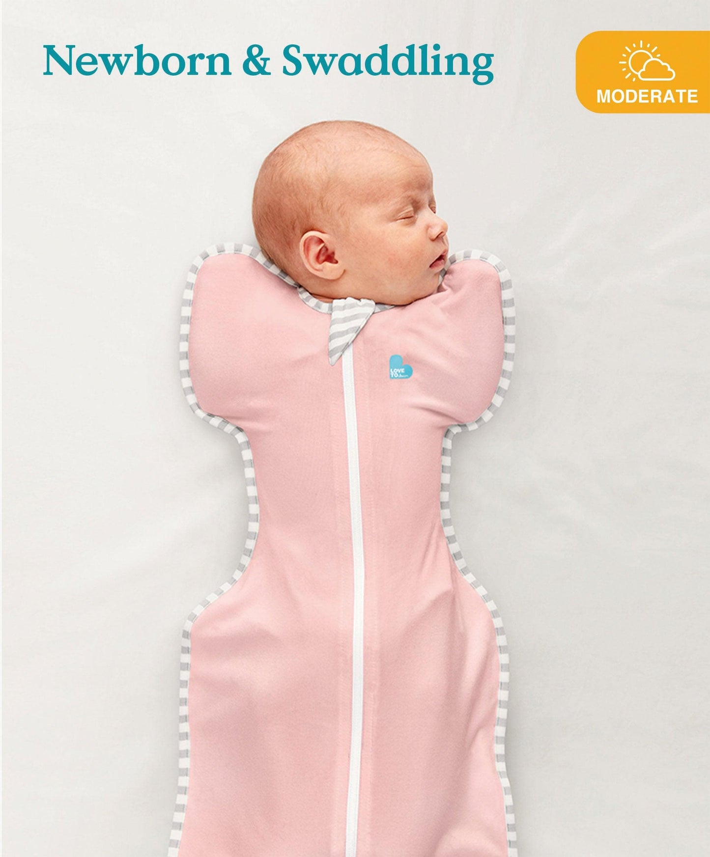 Love To Dream Swaddle Up&trade; Small/8 - 13lbs (1.0 Tog) - Pink