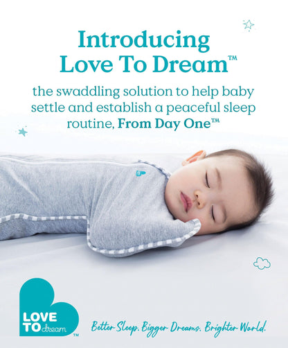 Love To Dream Swaddle Up&trade; Medium/13 - 19lbs (1.0 Tog) - Grey