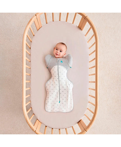 Love to Dream Swaddle Up™ Transition Bag Medium/13-19lbs (1.5 Tog) - Mini Cloud White