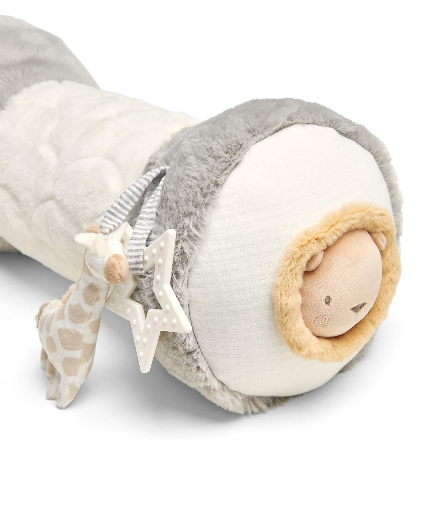 Tummy Time Roll - Welcome to the World Elephant/Grey