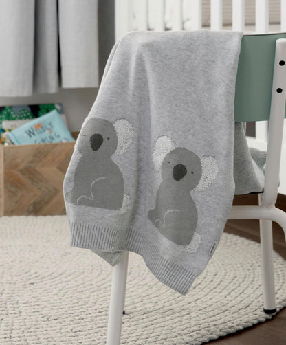 Knitted Blanket - Koala
